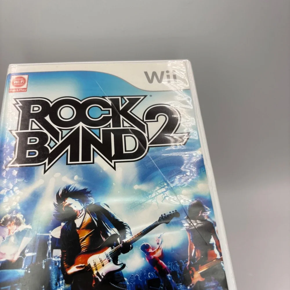 EA Rock Band 2 Video Game Nintendo Wii Good Manual Included RVL-SZAE‎